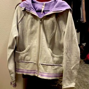 lululemon zip up sweatshirt.